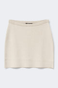 Knitted mini skirt - Zebra