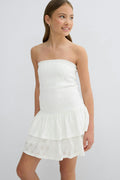 Y broderie anglais dress - Ballet slipper