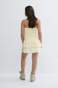 Y broderie anglais dress - Blanc