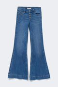 Breeze flare jeans - Mid blue