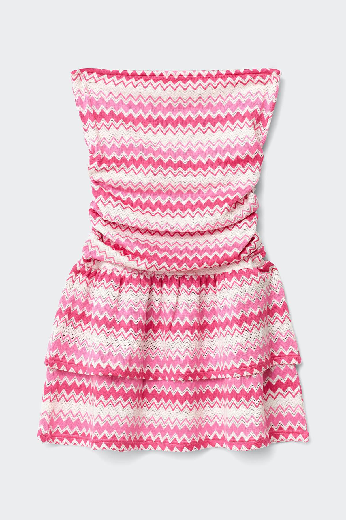 Y stripe bandeau dress - Stripe