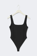 Square neck body - Noir