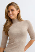 Knitted polo top - Pure c
