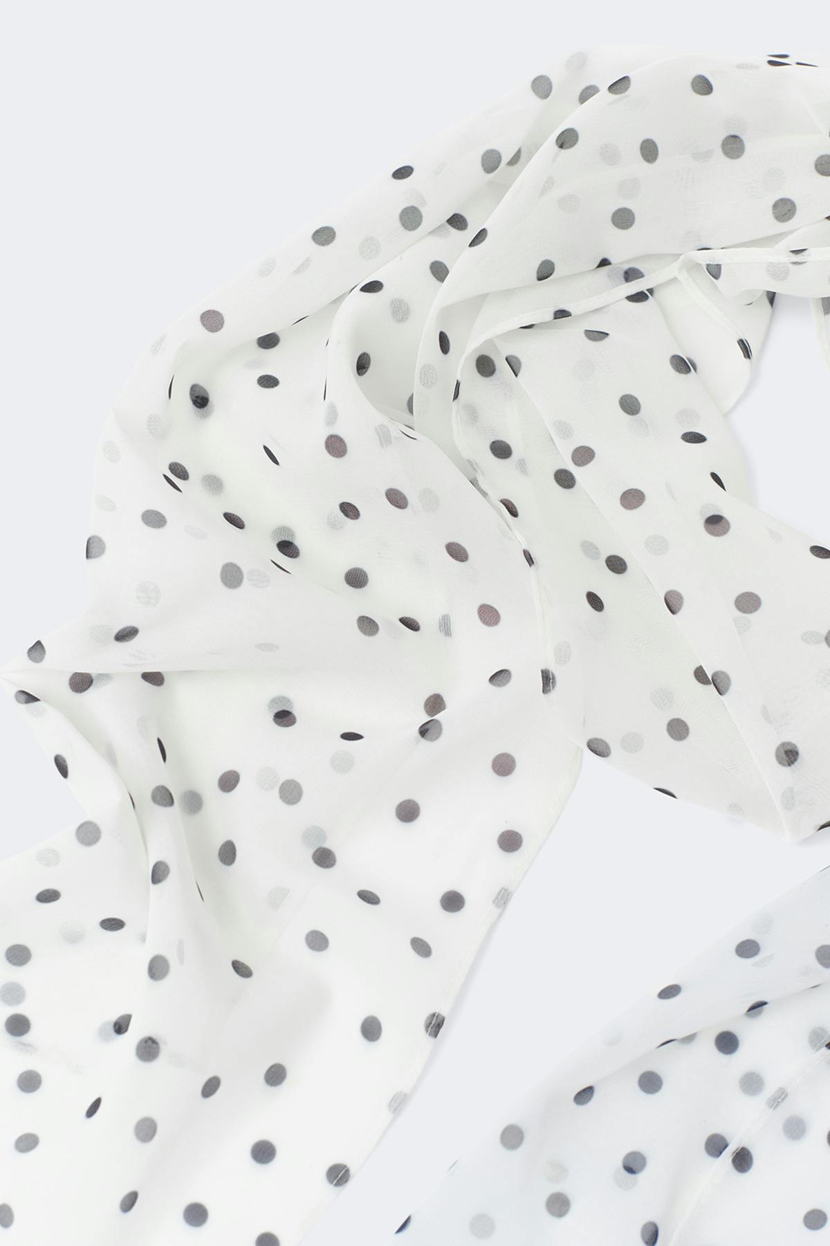Slim chiffon scarf