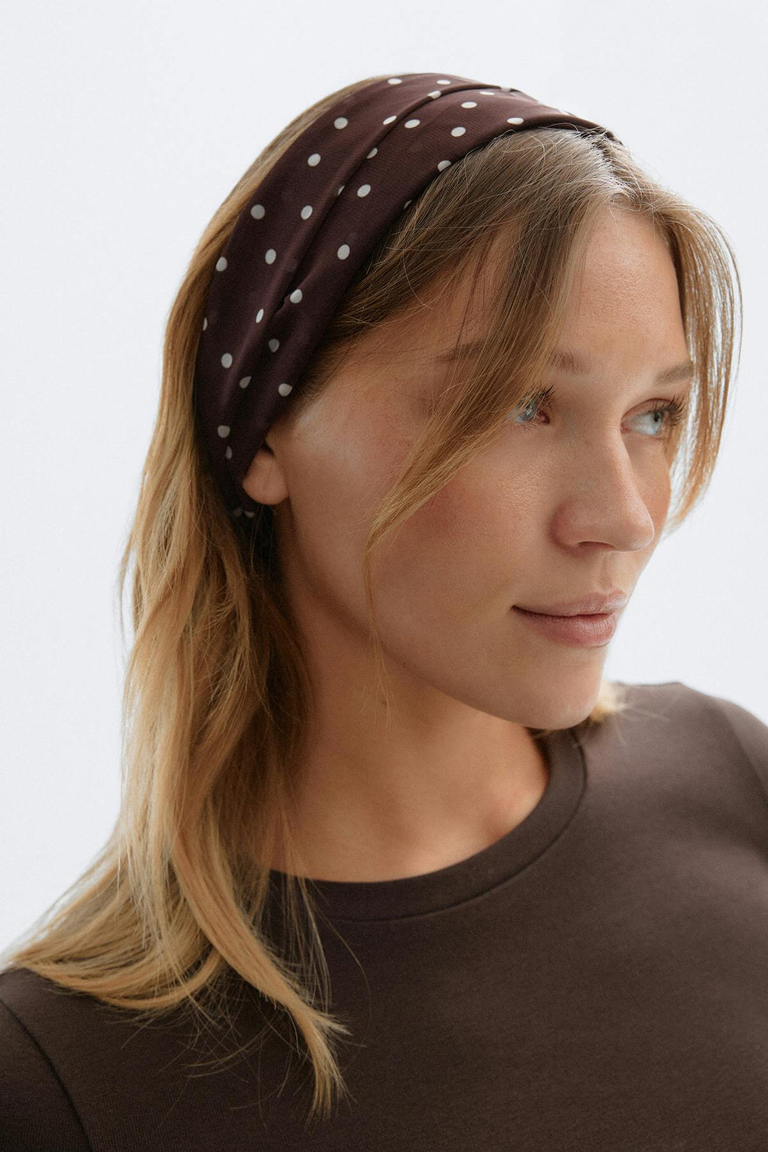 Slim chiffon scarf - Flower aop