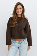 14+ knitted cardigan - Gardenia
