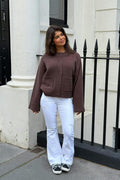 14+ knitted cardigan - Gardenia