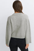 14+ knitted cardigan - Grey melange