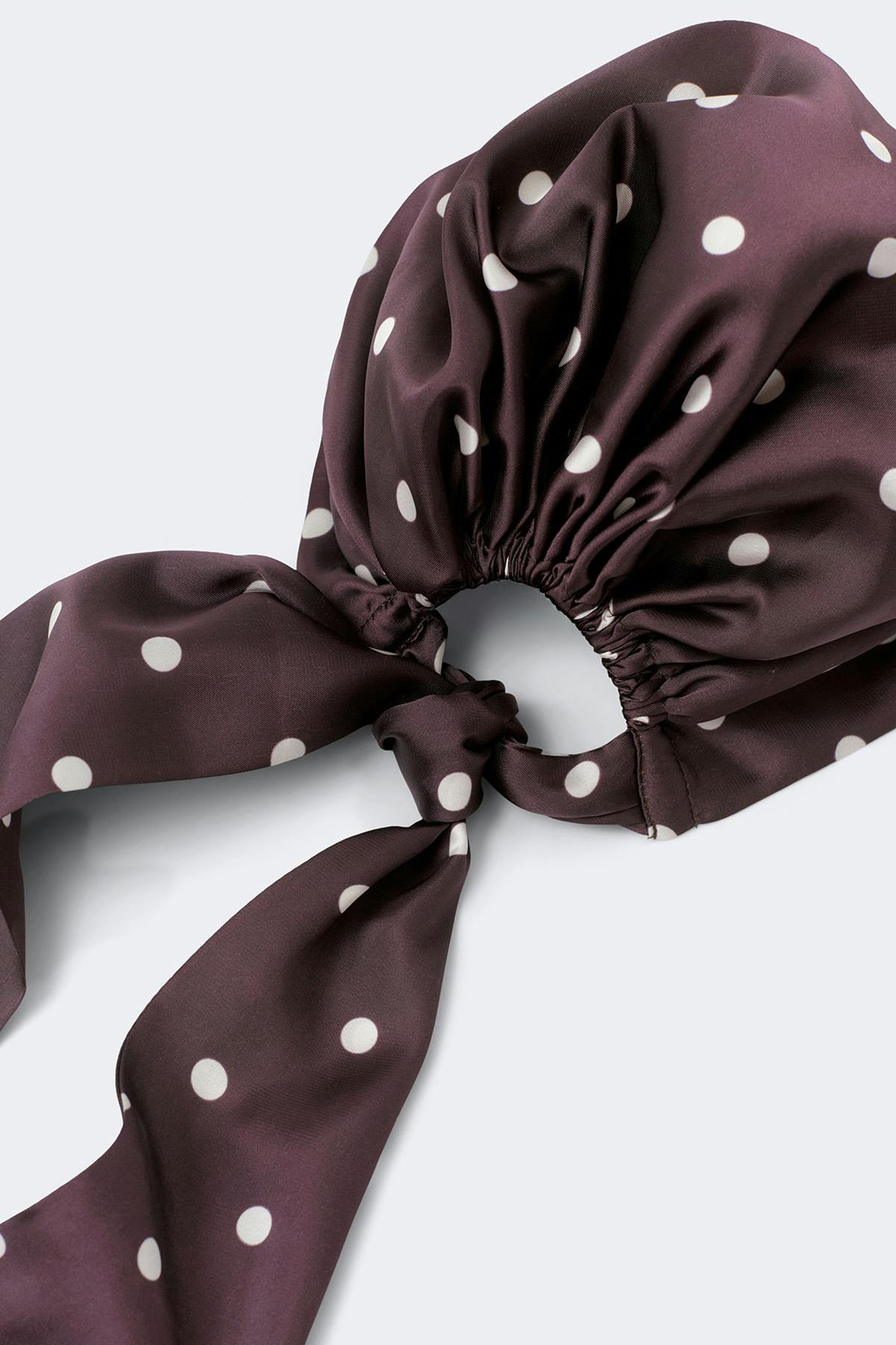 Satin head scarf
