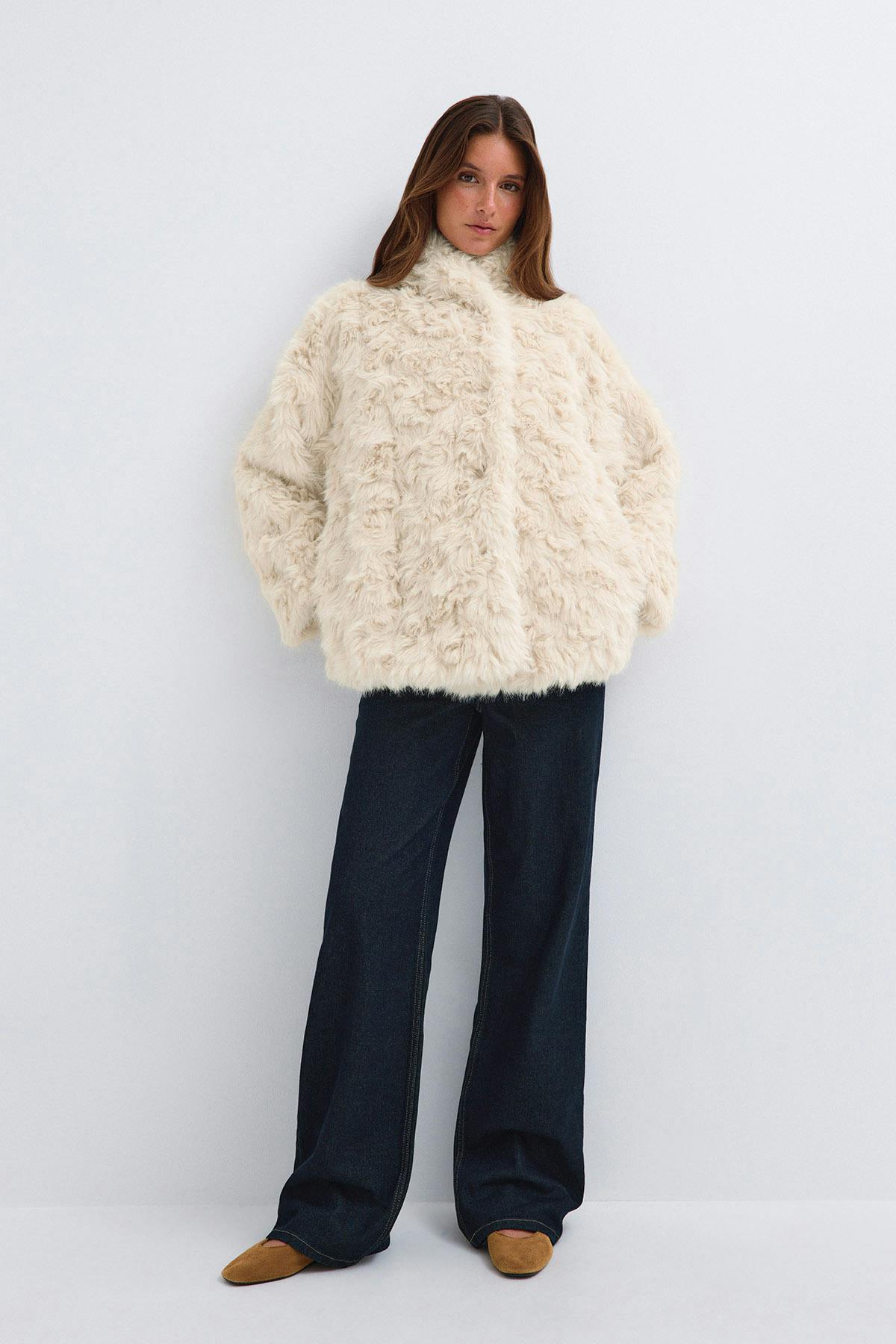 Faux fur jacket - Port royal