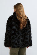 Faux fur jacket - Creme