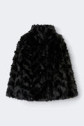 Faux fur jacket - Creme