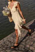 Frill top - Creme