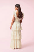 14+ prom lace dress - Crème