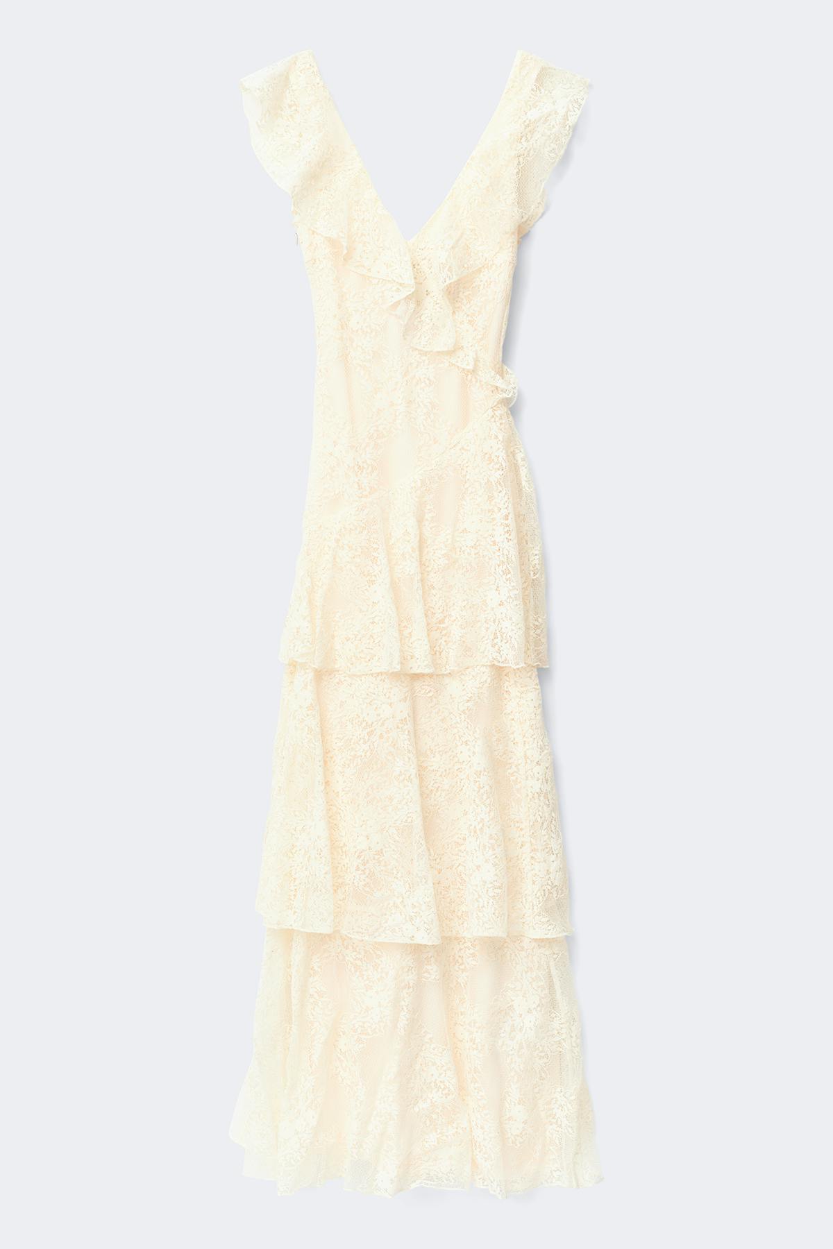 14+ prom lace dress - Crème