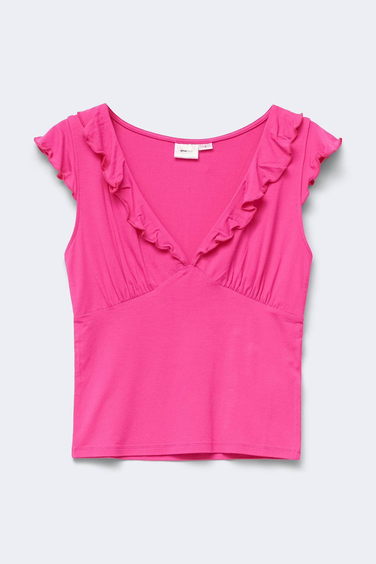 14+ frill top - Corail