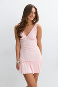 14+ crochet mini dress - Ballet slipper