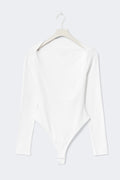 Long sleeve body - Blanc cassé