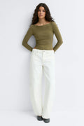 Long sleeve body - Cedar ditsy aop