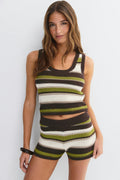 Multi stripe knitted top - Multi stripe
