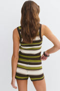 Multi stripe knitted top - Multi stripe