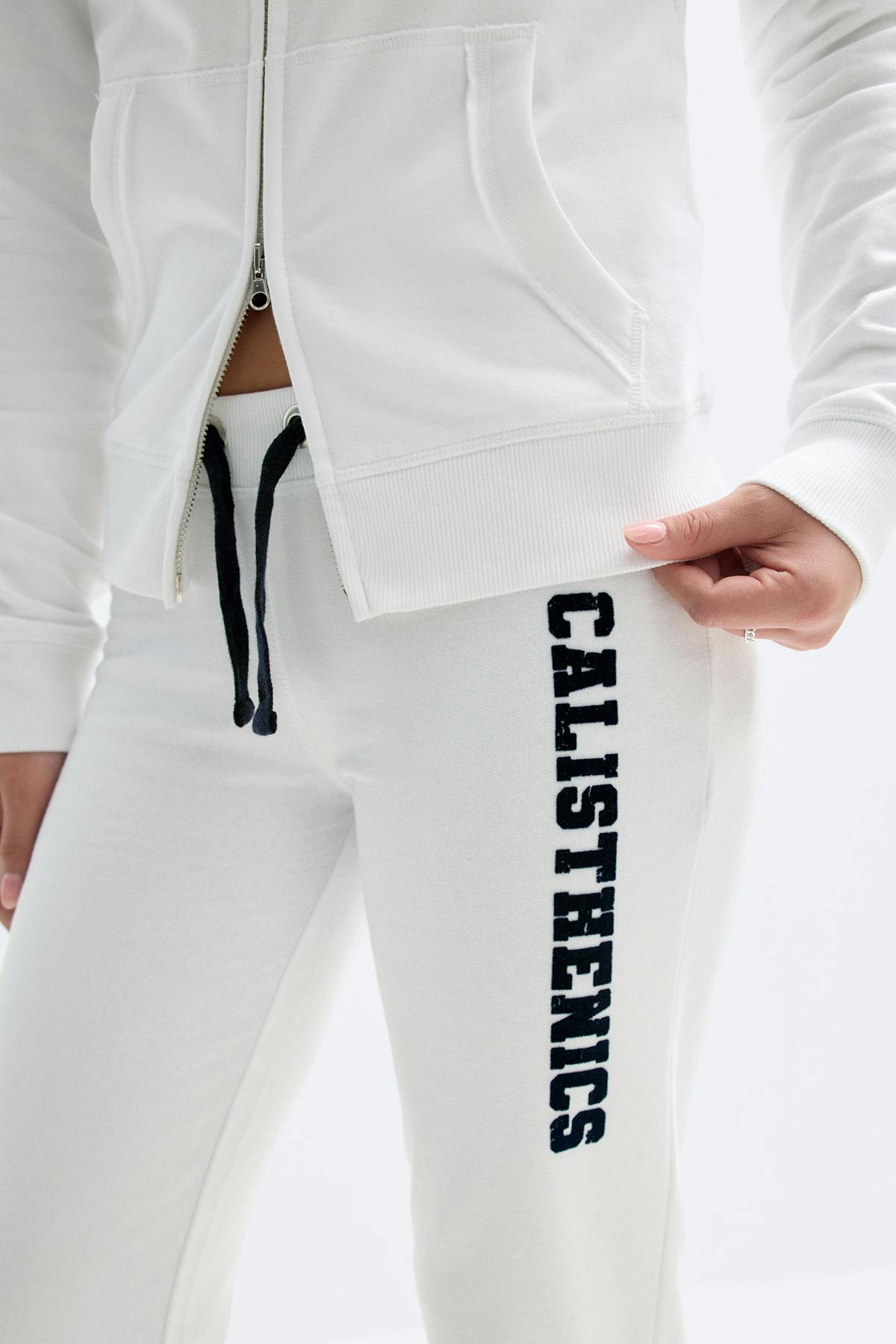 Y low flare sweatpants - Shrinking violet