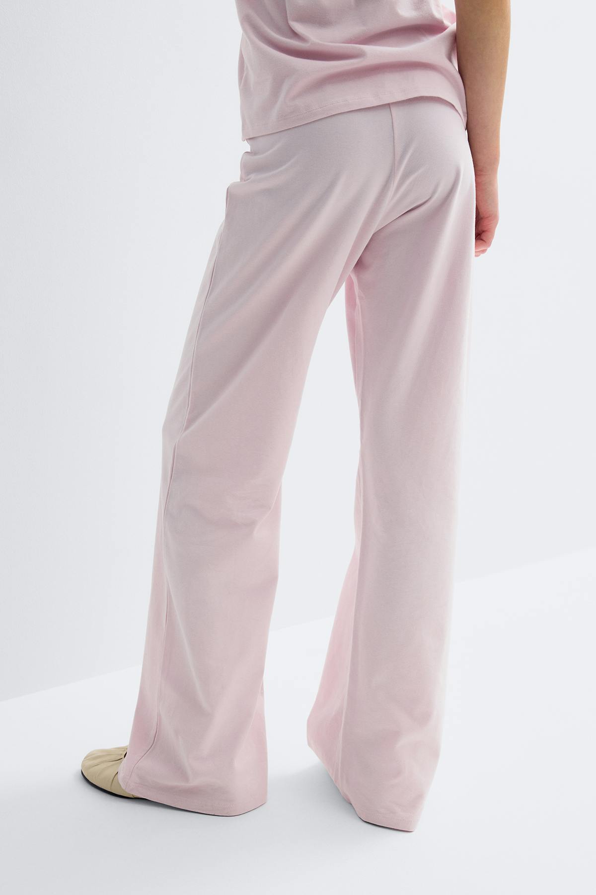 Y detail trousers - Ballet slipper