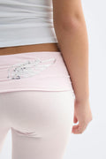 Y low waist sweatpants - Ballet slipper