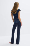 Y low waist sweatpants - Blue dot