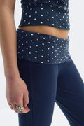 Y low waist sweatpants - Blue dot