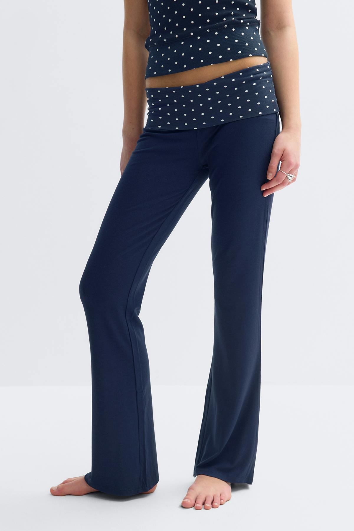 Y low waist sweatpants - Blue dot