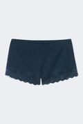 14+ lace detail shorts - Navy blazer