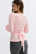 Tie back top - Blanc