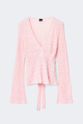 Tie back top - Gardenia