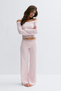 14+ lace detail trousers - Ballet slipper