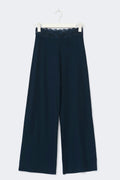 14+ lace detail trousers - Navy blazer