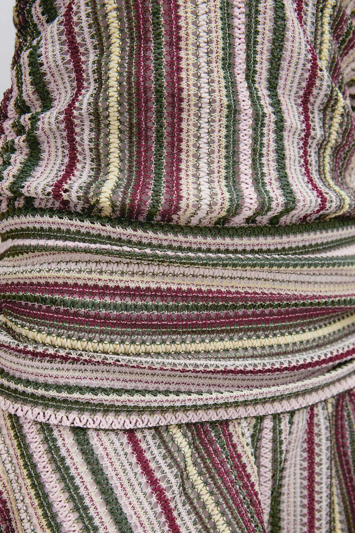 Y stripe dress - Multi stripe