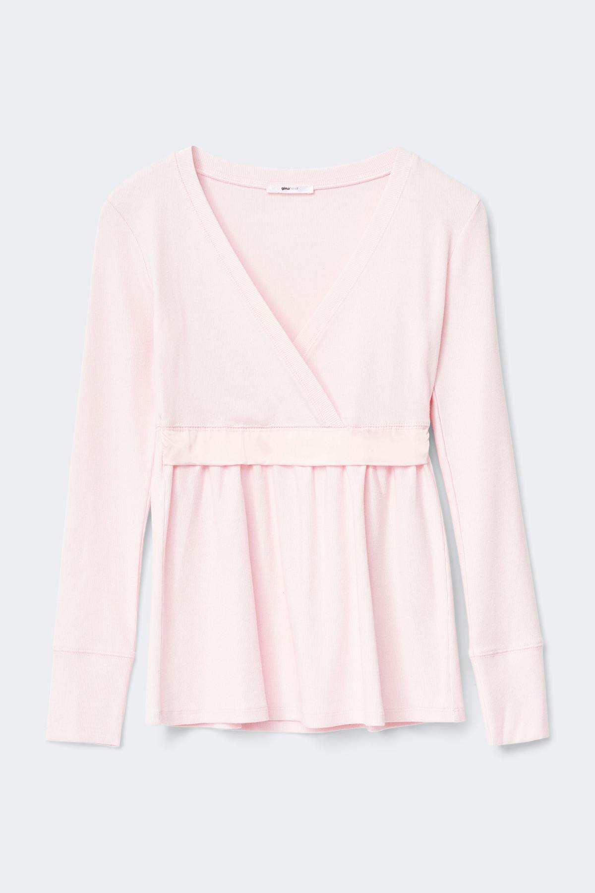 Y long sleeve top - Ballet slipper