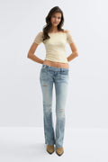 14+ lace detail top - Flan