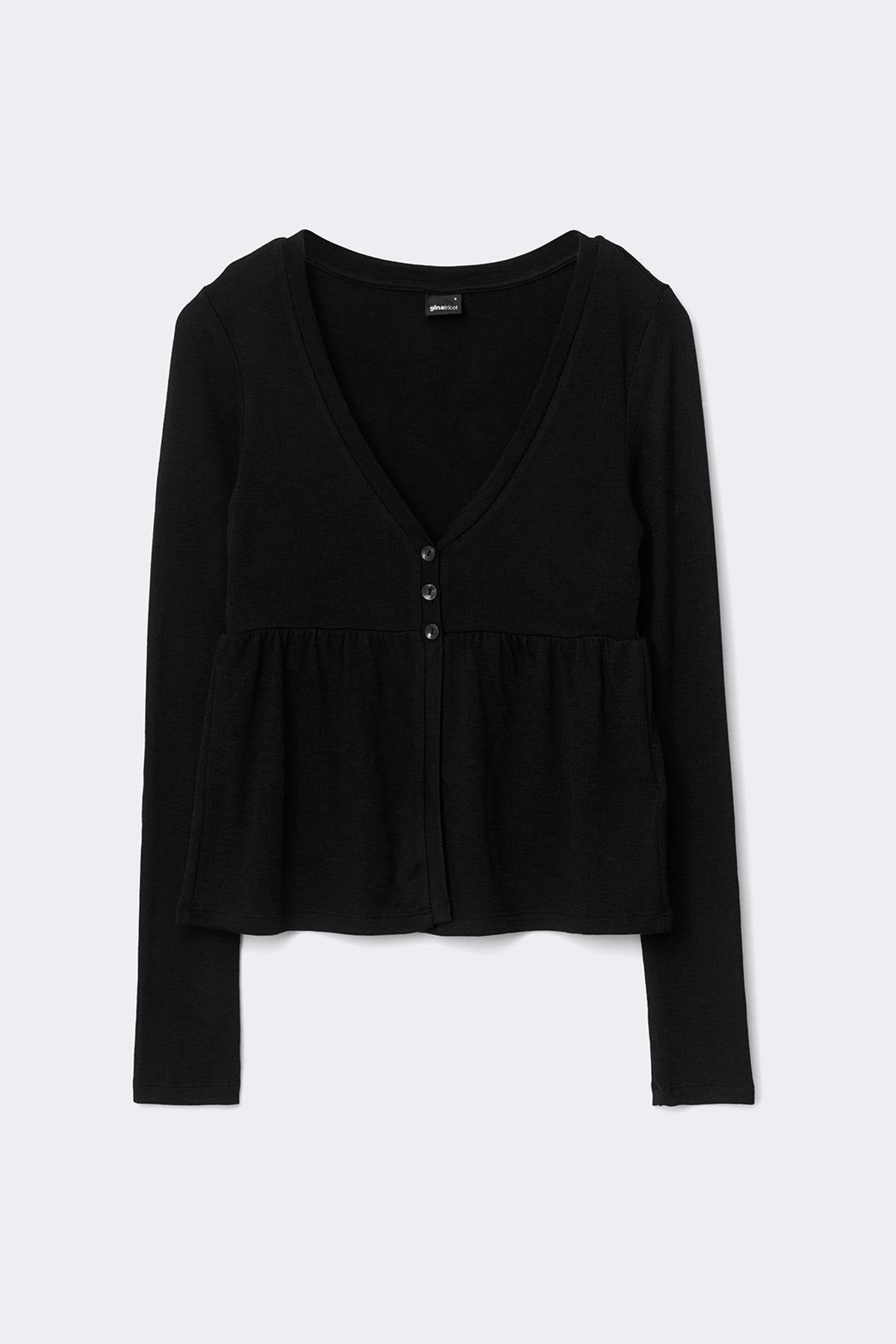 Babydoll top - Noir