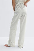 Y detail trousers - Grey melange