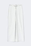 Y detail trousers - Grey melange