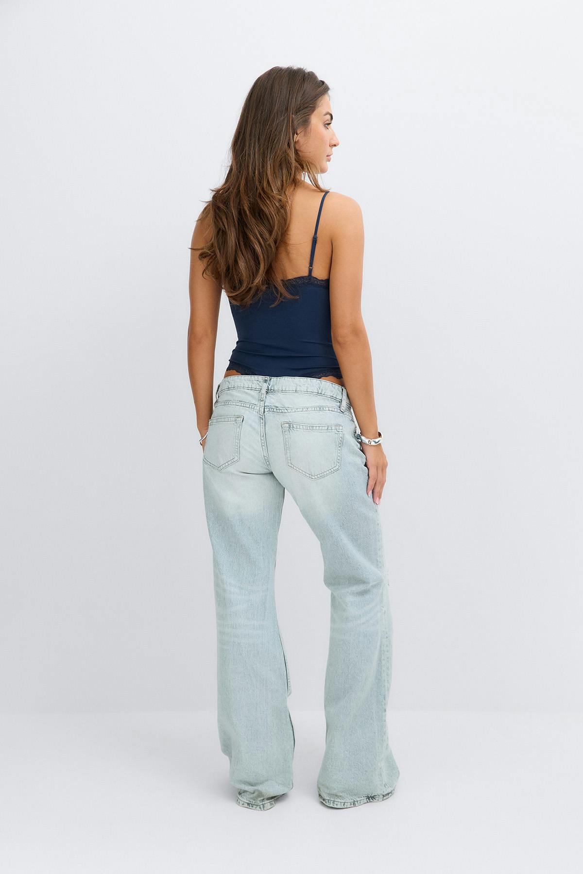 14+ cali dream low rise jeans - Bleu clair