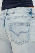 Y cali dream low rise jeans - Bleu clair