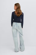 Y cali dream low rise jeans - Bleu clair