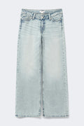 Y cali dream low rise jeans - Bleu clair
