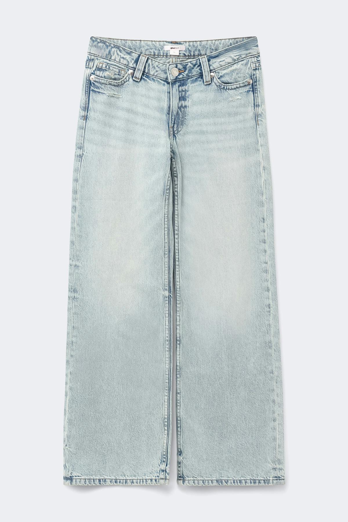 Y cali dream low rise jeans - Bleu clair