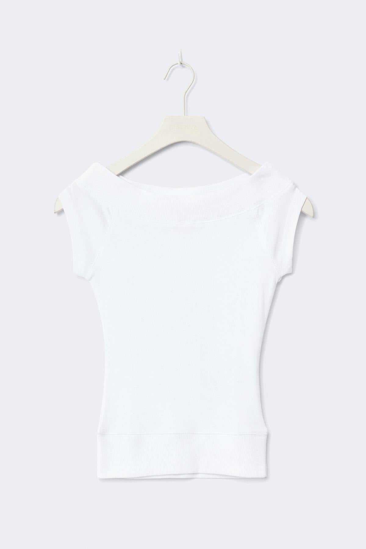 14+ short sleeve top - Blanc