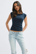 14+ short sleeve top - Blanc