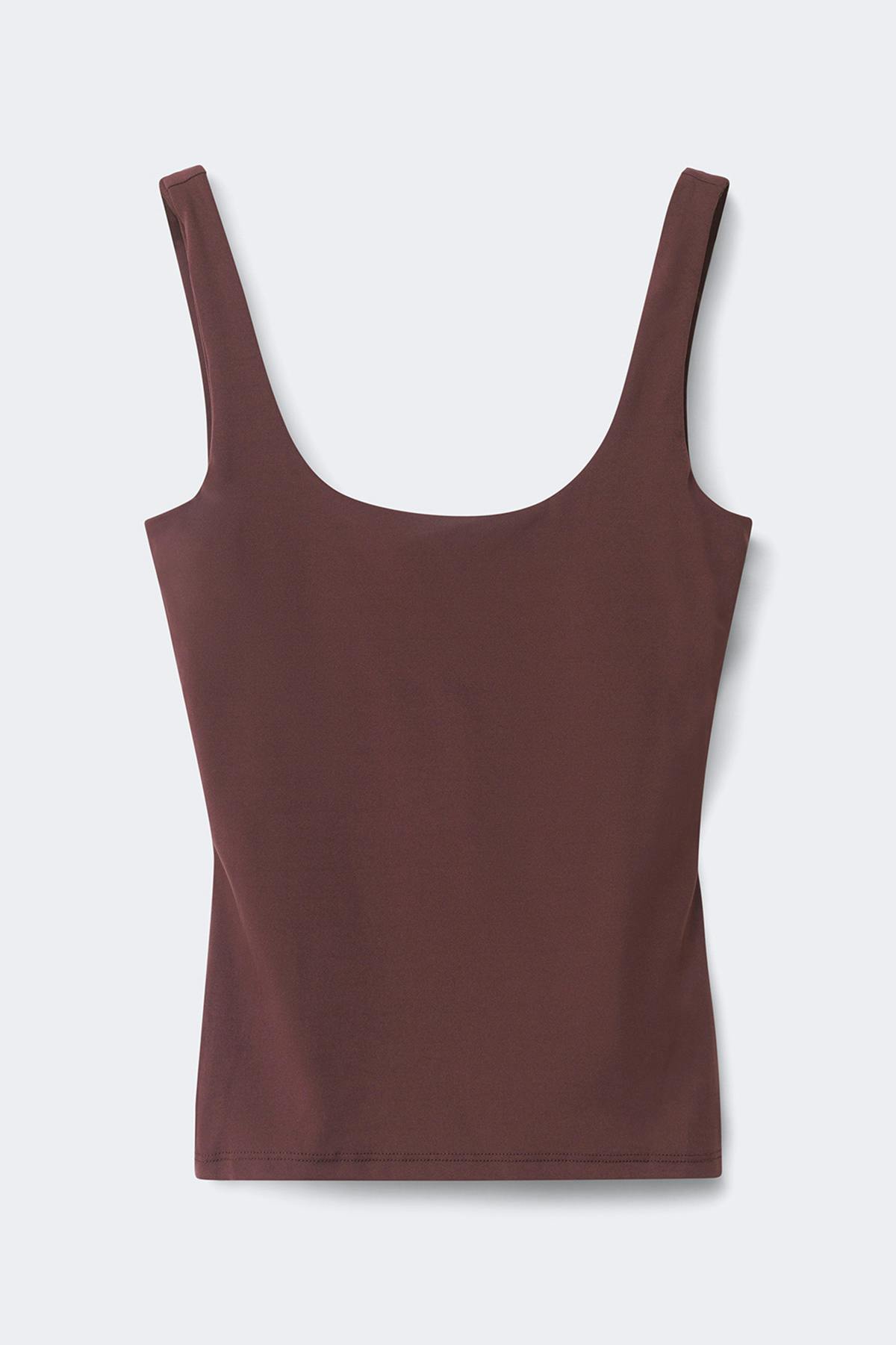 Built-in bra tank - Dachshund